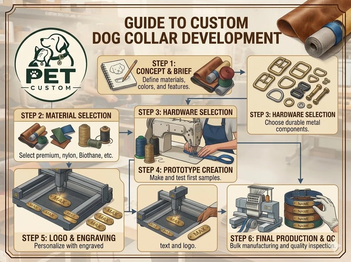 How to Choose the Right Custom Dog Collars for Your Pet Brand