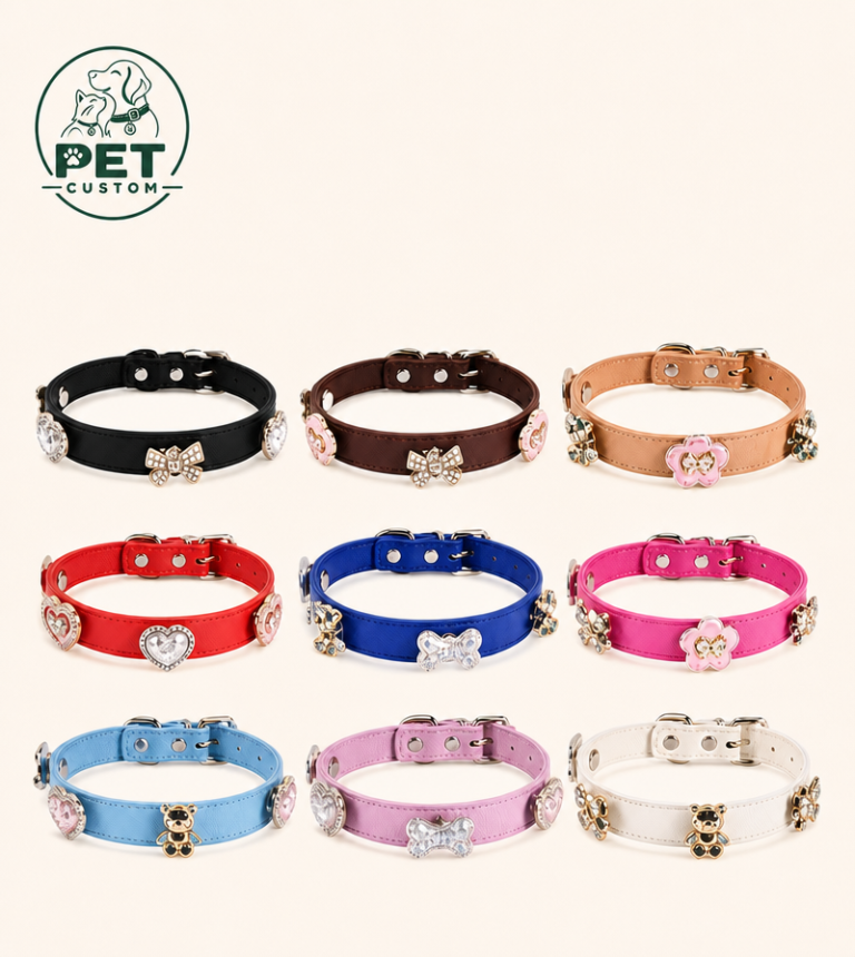 Custom Personalized Crystal Collars