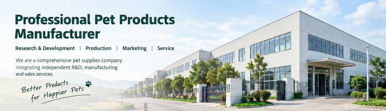 PET CUSTOM factory and team background banner