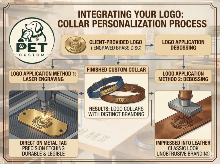 Custom Dog Collar With Logo: Complete Guide to Branding Your Dog Collars