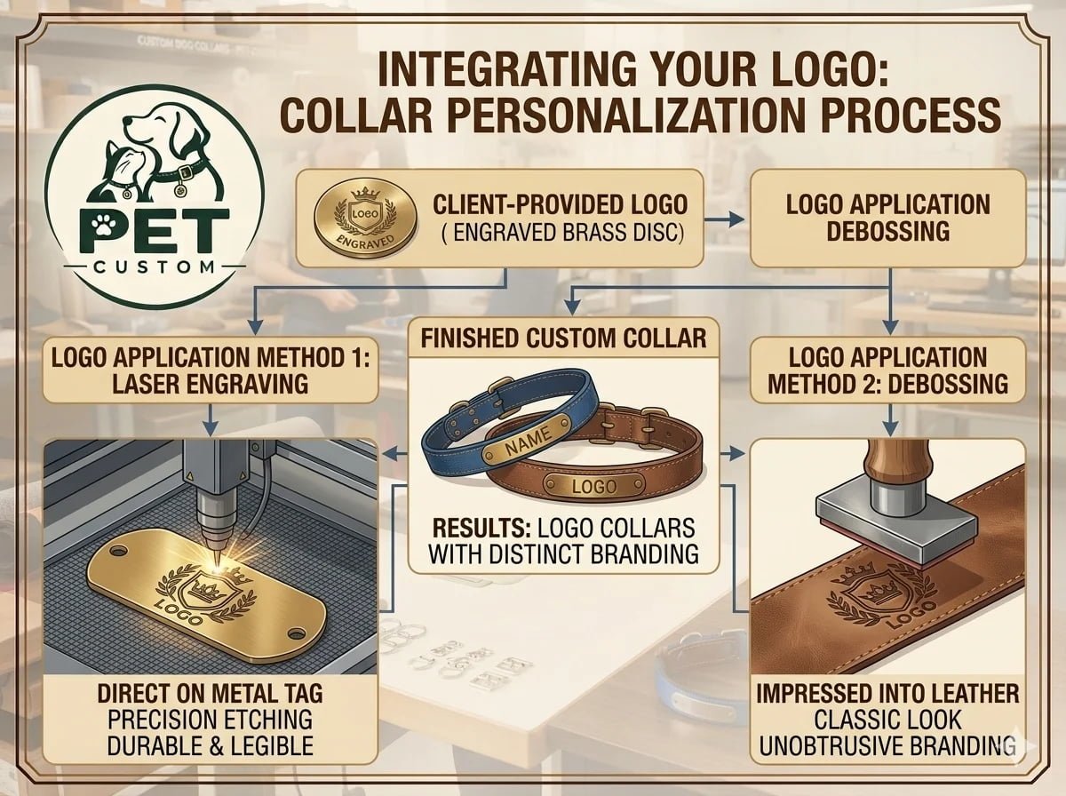 Custom Dog Collar With Logo: Complete Guide to Branding Your Dog Collars