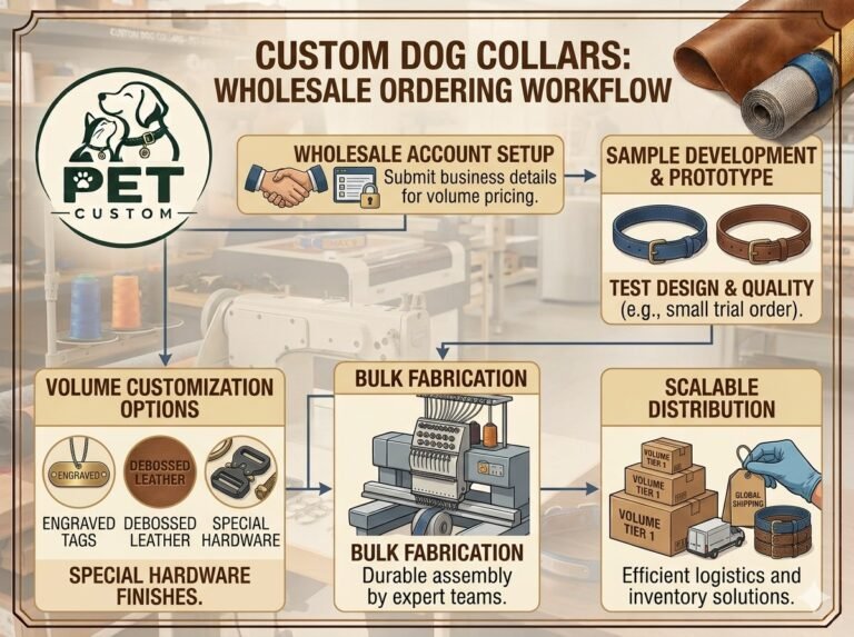 Custom Dog Collars Wholesale: A Complete Guide for Pet Brands