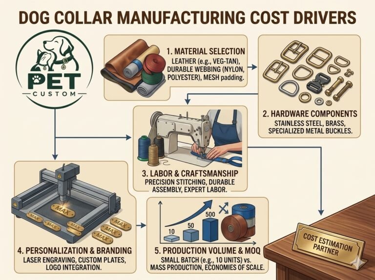 How Much Does It Cost to Manufacture a Dog Collar?