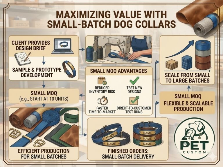 Custom Dog Collar MOQ: What Pet Brands Need to Know Before Ordering