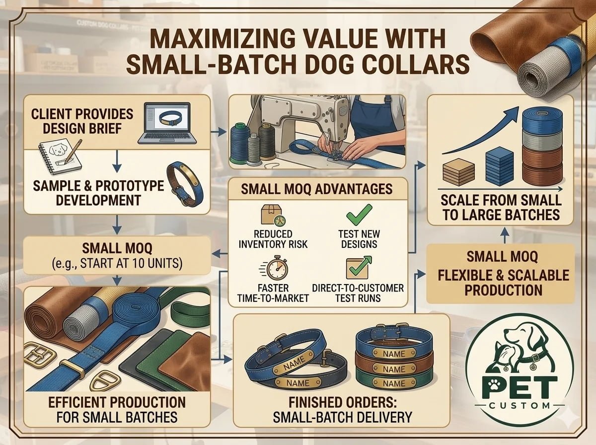 Custom Dog Collar MOQ: What Pet Brands Need to Know Before Ordering