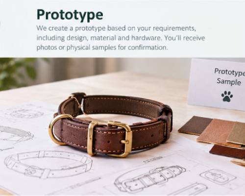 Early prototype sample created from customer specifications