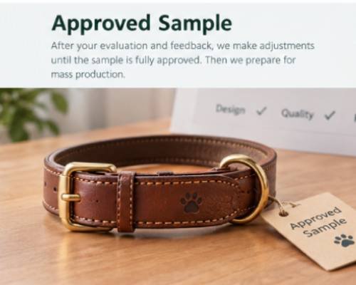 Final approved sample confirmed with customer sign-off